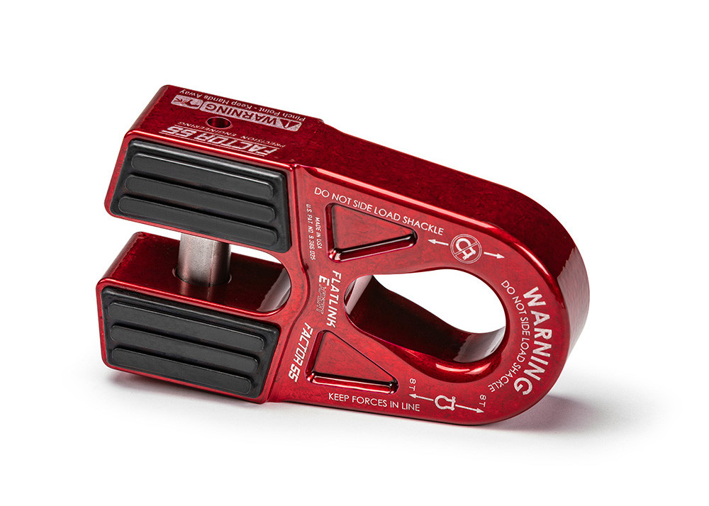 パーツ FACTOR55 FLAT SPLICER Red Factor 55 FlatLink E Expert, Red - 00080-01 | Offroad Alliance