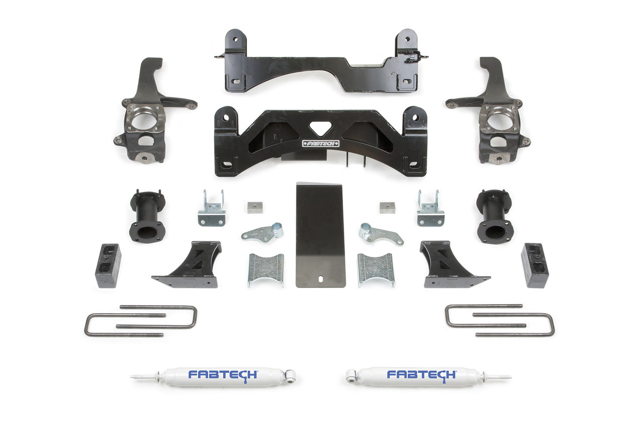 4 Lift Kit - Rear Performance Shocks - K2386 - Fabtech®