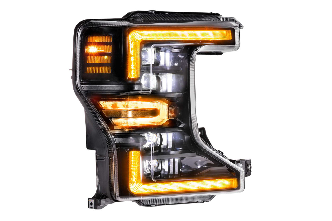 Morimoto XB Headlights (Amber DRL): 20+ Super Duty - LF508-A