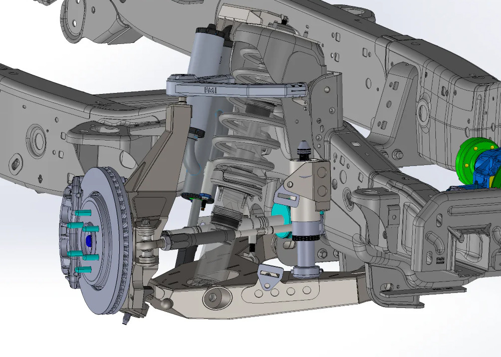 Foutz 21+ Raptor Fabricated Front Spindle Kit | Offroad Alliance
