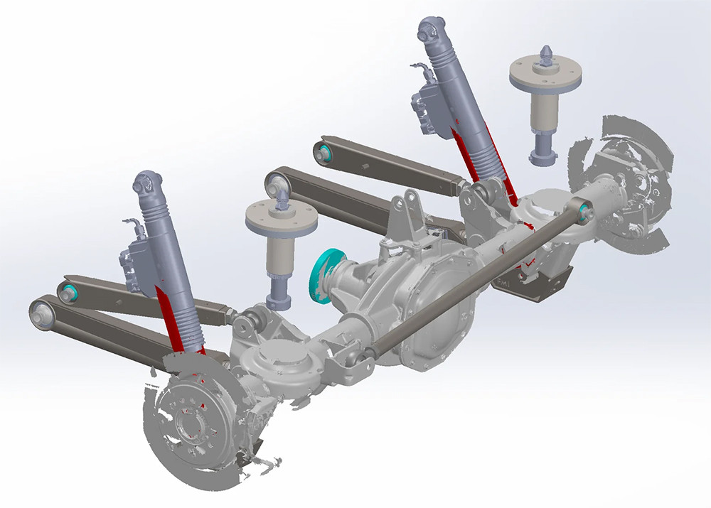 Foutz Ram TRX Adjustable Panhard Bar Kit (Heim Type) Offroad Alliance