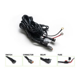 DV8 Offroad 60 AMP Wire Harness with Switch & DTP Connector, Universal - UNWH-01