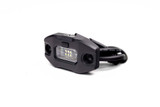 DV8 Elite White Push Button Dome Light - BE1EDM-W