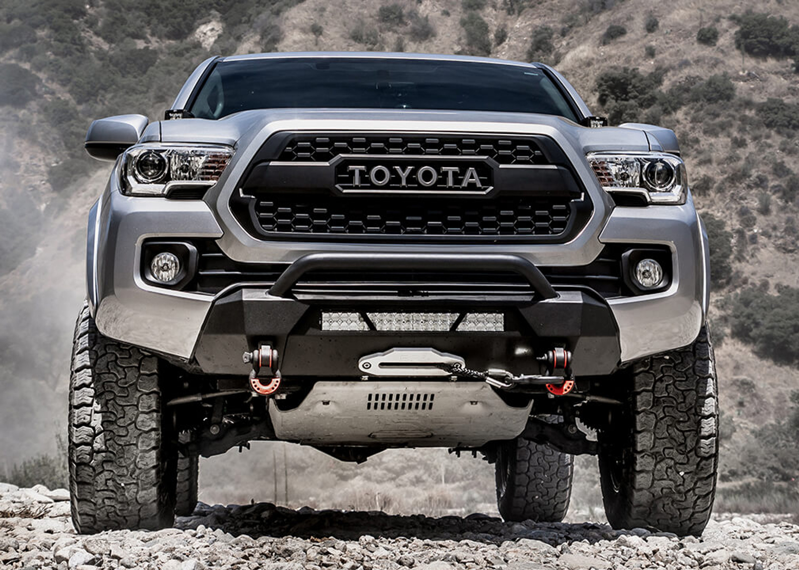 Body Armor Hiline Front Winch Bumper TC19339 20162020