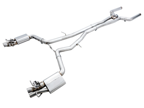 AWE SwitchPath Exhaust System for 19-21 Mercedes-Benz W205 AMG C63/S Coupe - Non-Dynamic Performance Exhaust cars (no tips) - 3025-11005