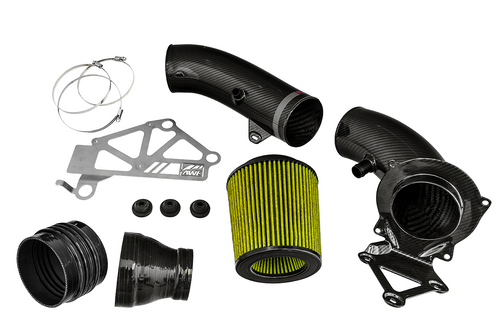 AWE 4.5" S-FLO Open Carbon Intake System for Audi 8V / Mk3 2.5T - 2660-15048