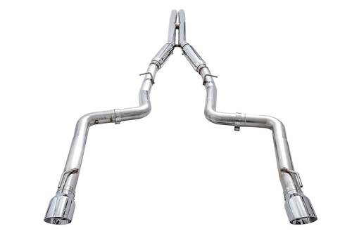 AWE Track Edition Exhaust for 15+ Charger 6.4 / 6.2 SC - Chrome Silver Tips - 3015-32112