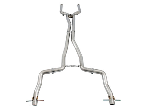 AWE Track Edition Exhaust System for 19-21 Mercedes-Benz W205 AMG C63/S Coupe (no tips) - 3020-11035