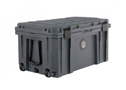 OVS D.B.S. 169 qt. Dry Box Storage w/ Wheels, Drain and Bottle Opener, Grey - 40100031