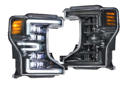 Morimoto XB LED Headlights (White DRL): 20+ Super Duty - LF508