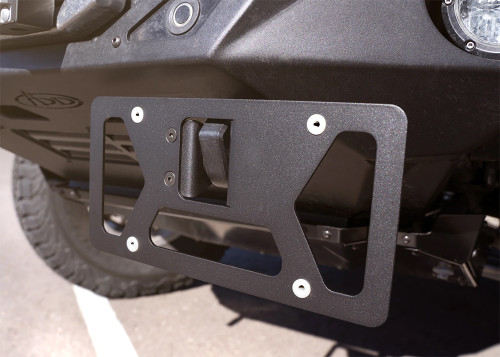 Addictive Desert Designs Clevis Mounted License Plate Bracket - AC9905201NA