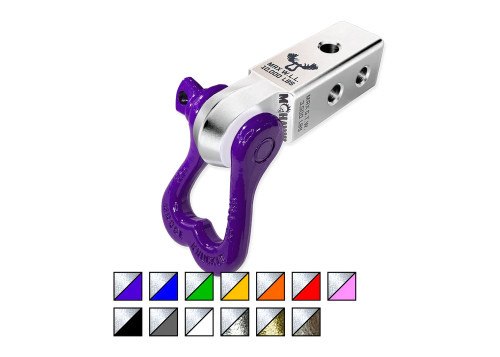 Moose Knuckle XL Shackle & Mohawk 2.0 Silver Receiver Combo