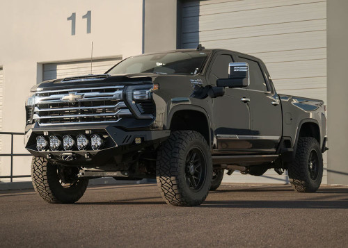 Addictive Desert Designs Bomber HD Front Bumper: 24+ Silverado 2500/3500 - F820043500103