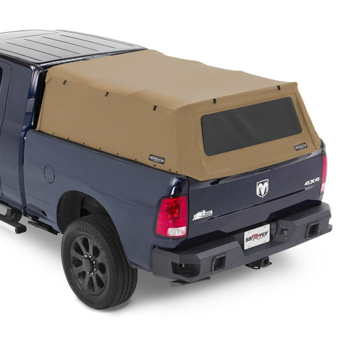 Softopper Tan w/ Utility Track Clamps for 97-14 F-150, 99-13 Silverado/Sierra, 04-24 Titan (6'6" Bed) - SO-FS78A-TSU