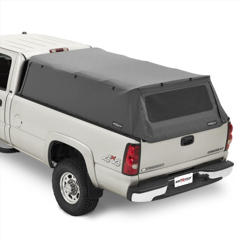 Softopper Grey w/ Utility Track Clamps for 99-13 Silverado/Sierra, 91-08 RAM, 97-14 F-150, 04-19 Titan, 00-13 Tundra (Std/Long Bed) - SO-FL96O-GSU