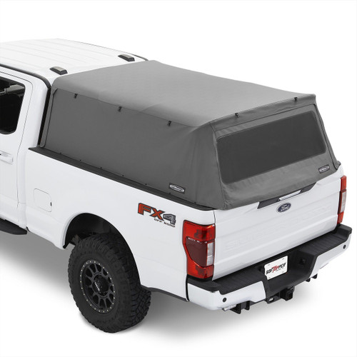 Softopper Grey w/ Regular Clamps for 17-25 F-250/350 (Short/Std Bed) - SO-SD80B-GSR