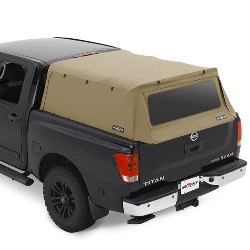 Softopper Tan w/ Standard Clamps for 04-24 Titan (Short Bed) - SO-FTC65-TSR