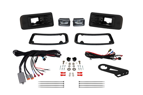 Diode Dynamics Elite Series Add-On LED Fog Light Kit for 22+ Ford Maverick, Cool White - DD7768