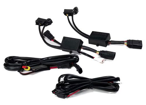 Morimoto XB LED Harness: 20-22 Super Duty OE LED Adapters - LF508H