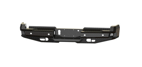 Bodyguard Bumpers FT Series Rear - Textured Black Rear Bumper: 17-22 F250/F350/F450 - KFF17BYT