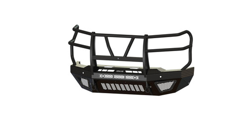 Bodyguard Bumpers T2 Series Extreme - Textured Black Front Bumper: 24-25 Silverado 2500/3500 - EEC24BYRTNH