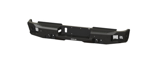 Bodyguard Bumpers Freedom Series Rear - Textured Black Rear Bumper: 19-24 RAM 2500 - MFR19BNT