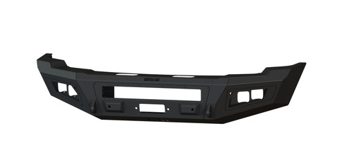 Bodyguard Bumpers A2 Series Base - Textured Black Front Bumper: 24-25 Sierra 2500/3500 - CAG24BNTNN