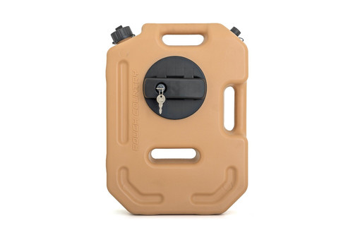 Rough Country 10L Fluid Container w/ Locker - Tan - 99061A