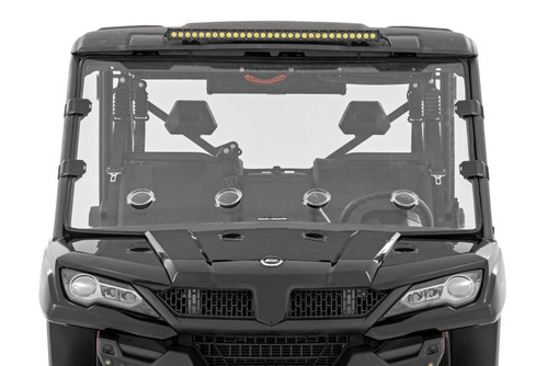 Rough Country Vented Full Windshield - Scratch Resistant - CF Moto UForce 1000/1000XL - 98292480
