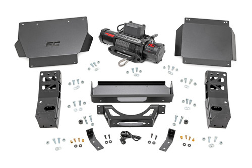 Rough Country Hidden Winch Mount - 12000S - Toyota Tacoma 4WD (2024) - 72013