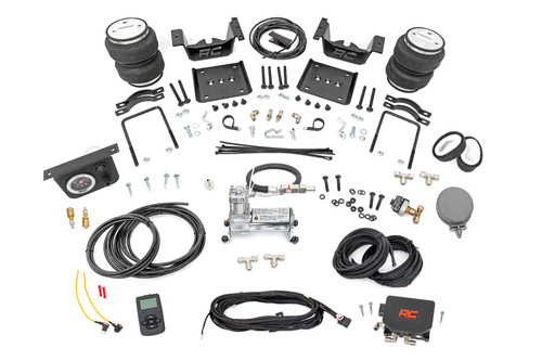 Rough Country Air Spring Kit w/compressor - Wireless Controller - Chevy/GMC 1500 2WD/4WD (07-18) - 10005WC