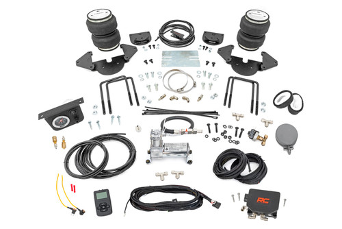 Rough Country Air Spring Kit w/compressor - Wireless Controller - Chevy/GMC 1500 2WD/4WD (19-23) - 10011WC