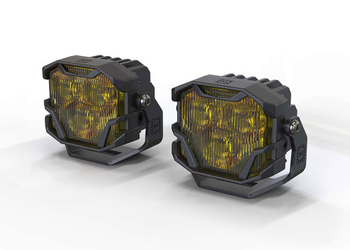 叶 エムハイ リングライト Morimoto 4Banger 2.0 HXB SAE Wide/Yellow - BAF012.2 | Offroad Alliance