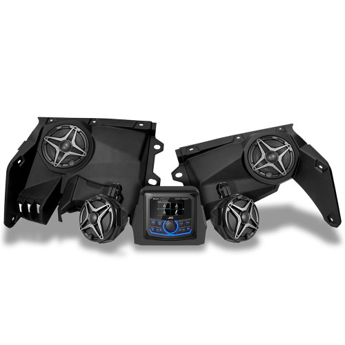 SSV Works Phase-2 A-Spec 4-Speaker System with JVC for 17-26 Can-Am X3