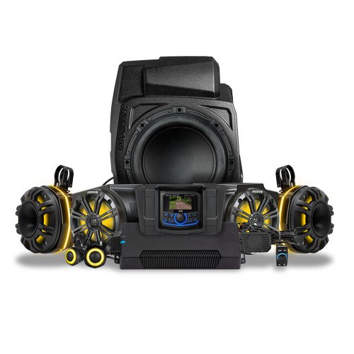SSV Works Phase-6 K-Spec 5-Speaker 1400 Watt System with JVC for 20-24 Polaris RZR PRO Series