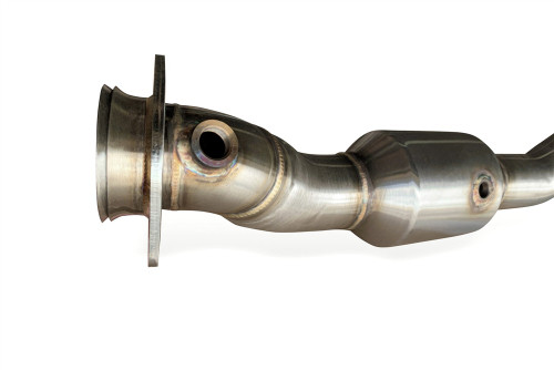 CVF Stainless Steel Catted Downpipes for 15-20 F-150 2.7L