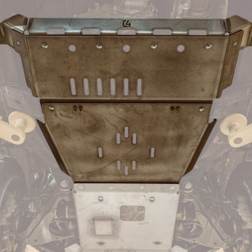 C4 Fabrication Rear Skid Plates for 03-23 4Runner, GX470 & GX460