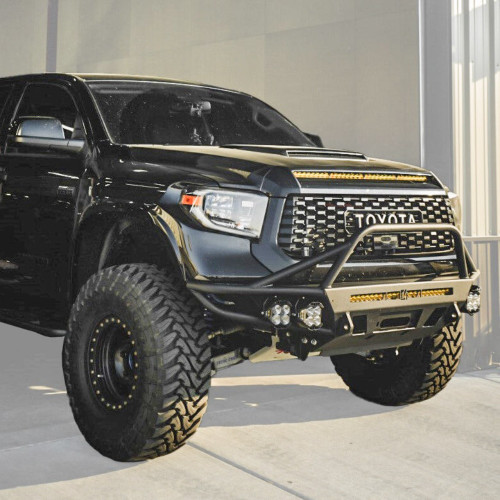 C4 Fabrication Hybrid Front Bumper with Winch for 14-21 Tundra