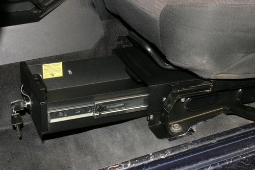 Tuffy Security Front Driver Side Underseat Drawer for 97-06 Jeep TJ w/o Flip Seat (3-Digit Combo) - 248-01-A