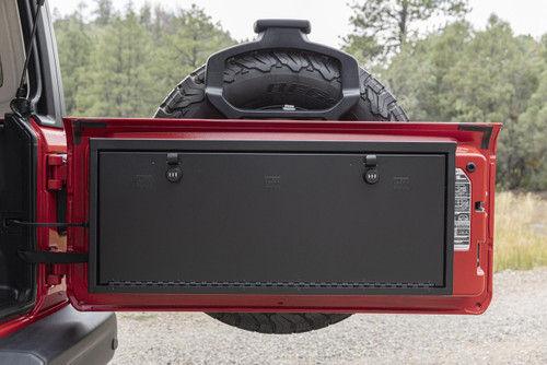 Tuffy Security Tailgate Lockbox w/ Standard Panel (3-Digit Combo Lock) for 18-26 Jeep JL - 349-01-A