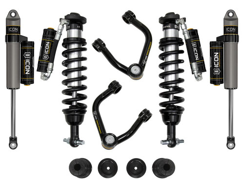 ICON 0-3.5" Lift, Stage 4 Susp System, Tubular UCA Al Knuckle for 19-21 Ranger - K93204TA