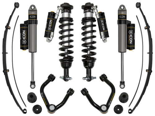 ICON 0-3.5" Lift, Stage 7 Susp System, Tubular UCA Al Knuckle for 19-21 Ranger - K93207TA