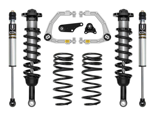 ICON 4wd, 1.25-3" Lift, Stage 2 Suspension System, Billet for '25 4Runner - K53402