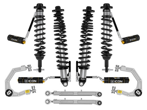 ICON Sasquatch, 2-3" Lift, Stage 6 Suspension System, CDCV, Billet, Heavy Rate Rear Spring for 21-23 Bronco - K40016X