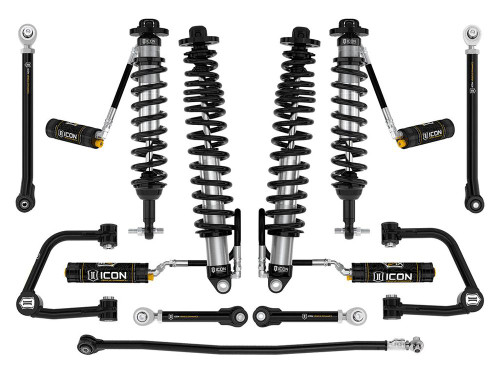 ICON Sasquatch, 2-3" Lift, Stage 7 Suspension System, CDCV, Tubular, Heavy Rate Rear Spring for 21-23 Bronco - K40017TX