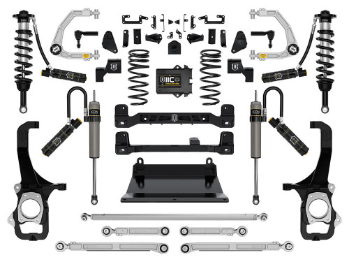 ICON 6" Lift, Stage 9 Suspension System, Billet for 22-24 Tundra - K53279