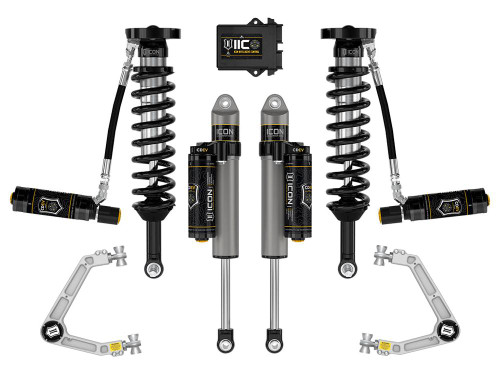 ICON, 1.75-2.5" Lift, Stage 6 Suspension System w/ Billet Upper Control Arms for 23-24 Colorado WT, LT & Z71 - K73096