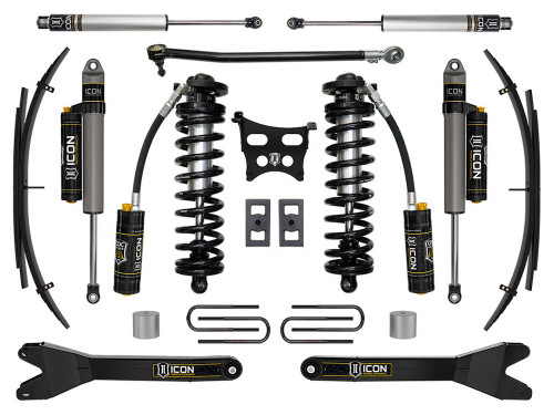 ICON 4wd, 2.5-3" Lift, Stage 4 Coilover Conversion System w/ Radius Arms and Expansion Packs for 23-25 F-250/350 - K63204RL