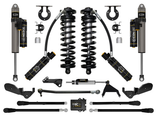 ICON 4wd, 2.5-3" Lift, Stage 6 Coilover Conversion System w/ 4-Link for 23-25 F-250/350 - K63206