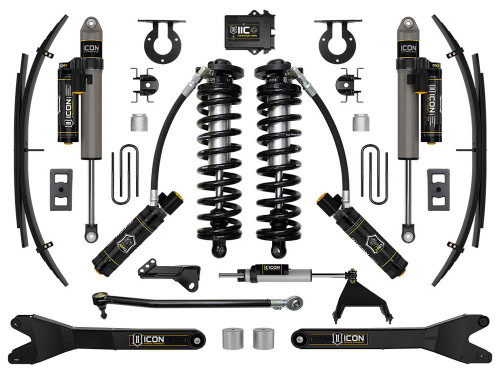 ICON 4wd, 2.5-3" Lift, Stage 6 Coilover Conversion System w/ Radius Arms and Expansion Packs for 23-25 F-250/350 - K63206RL